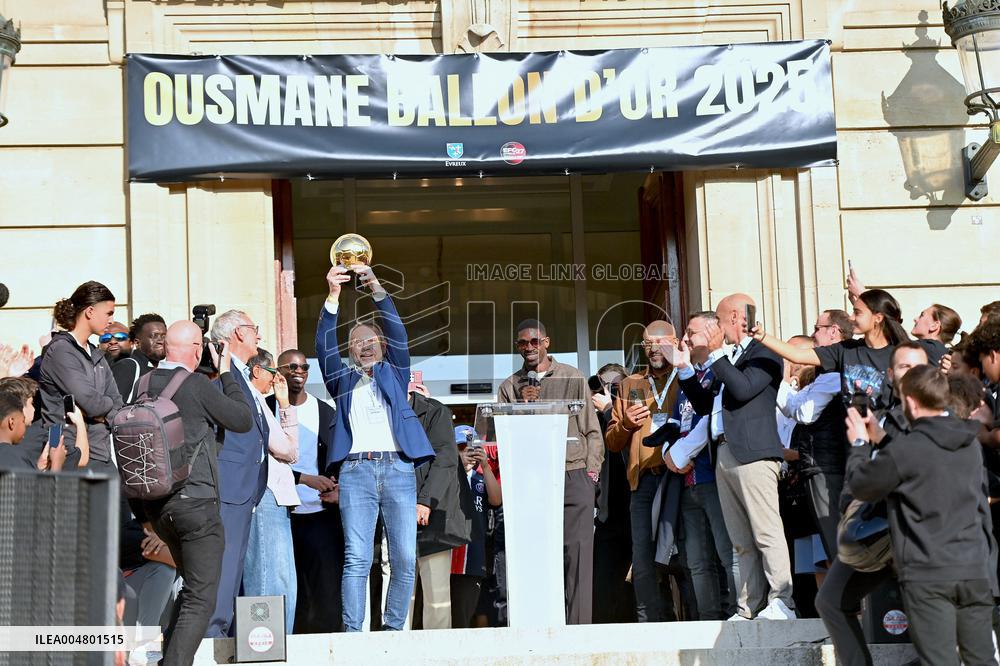 Ballon d Or winner Ousmane Dembele. FC