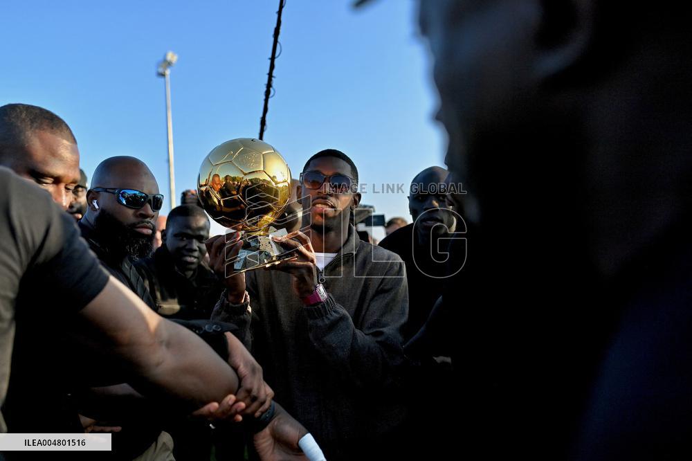 Ballon d Or winner Ousmane Dembele. FC