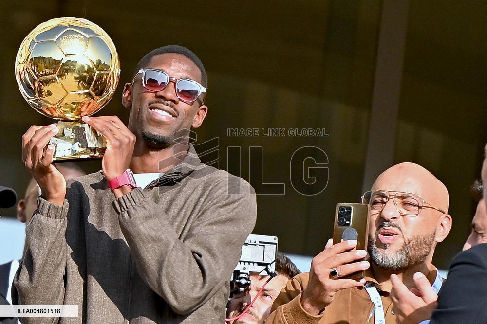 Ballon d Or winner Ousmane Dembele. FC