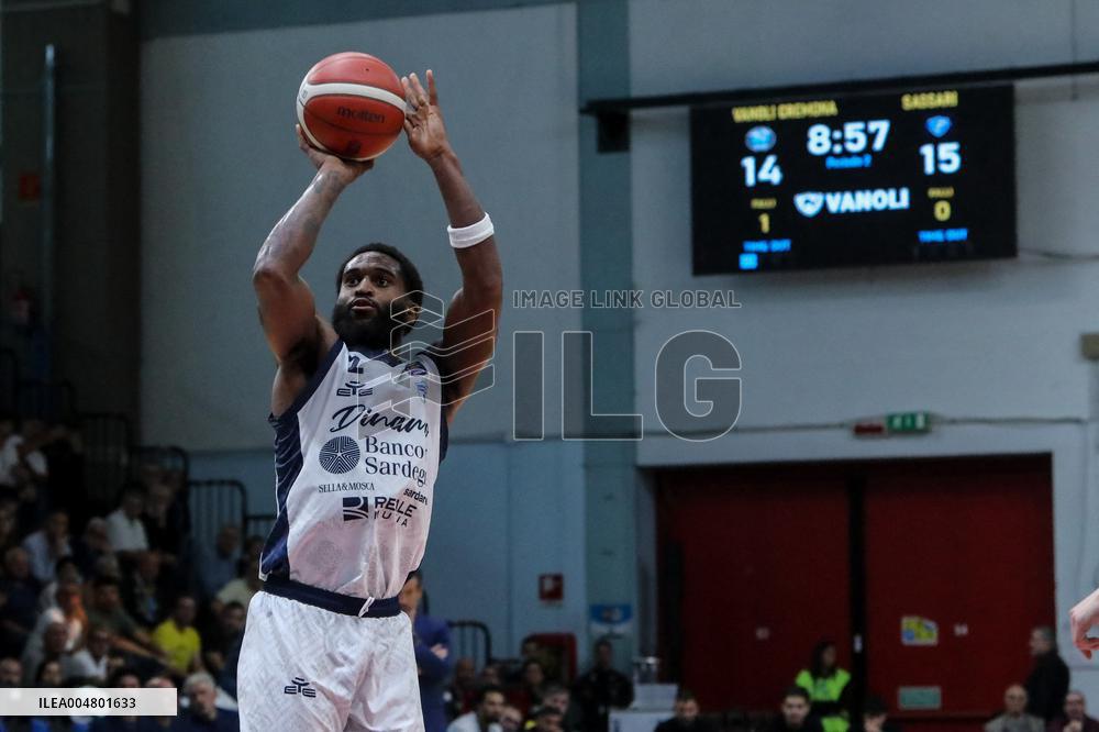 BASKET - Serie A - Vanoli Basket Cremona vs Banco di Sardegna Sassari