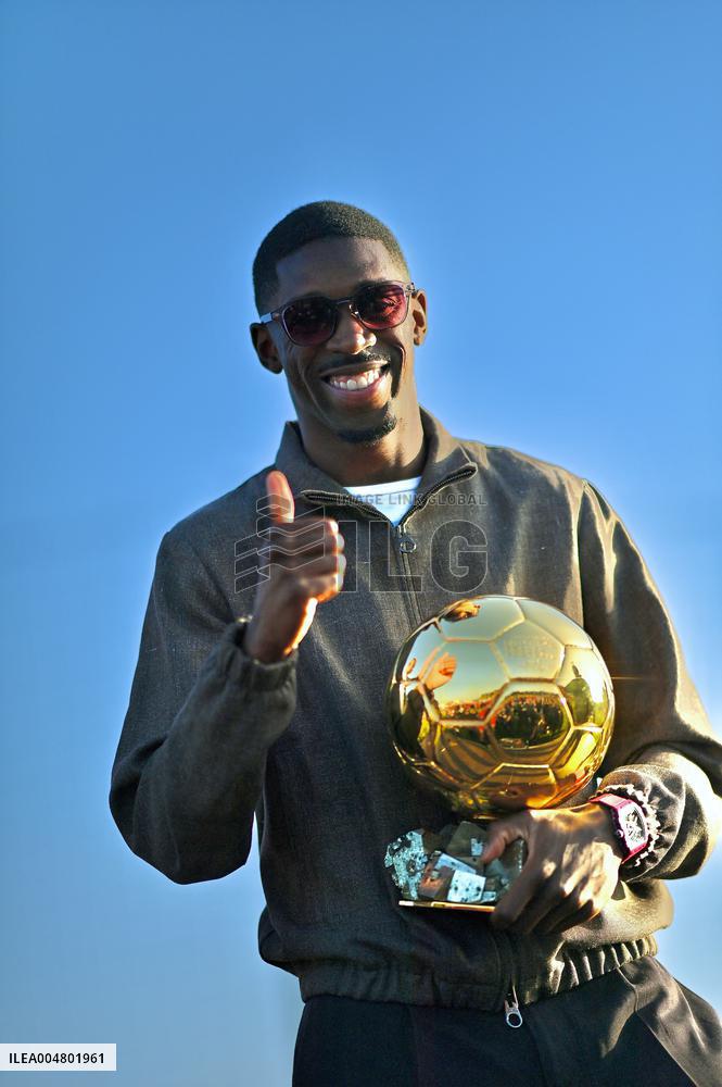 Ballon d Or winner Ousmane Dembele. FC
