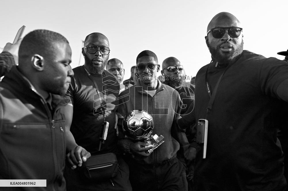 Ballon d Or winner Ousmane Dembele. FC