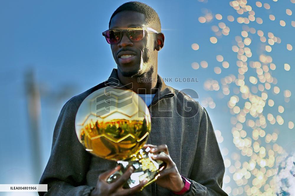Ballon d Or winner Ousmane Dembele. FC