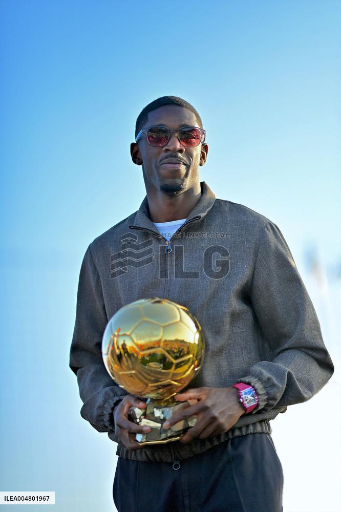 Ballon d Or winner Ousmane Dembele. FC