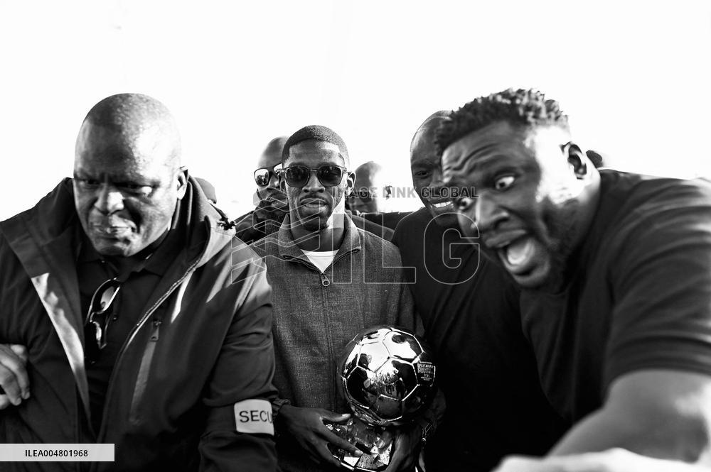 Ballon d Or winner Ousmane Dembele. FC