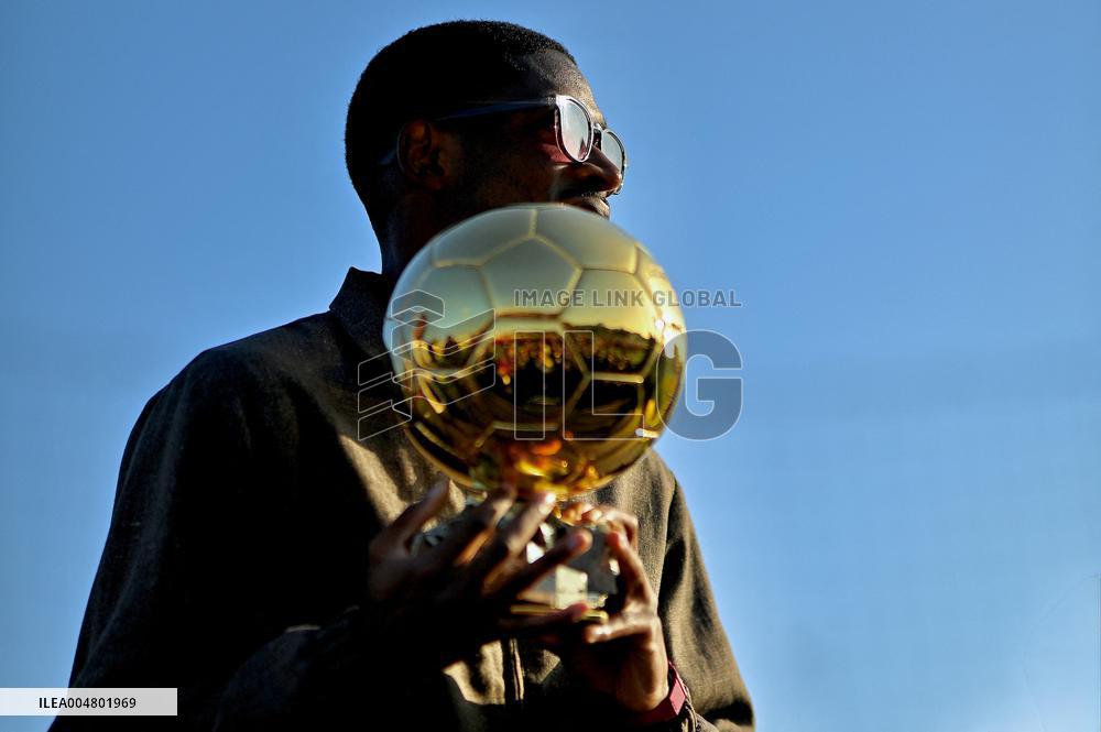 Ballon d Or winner Ousmane Dembele. FC