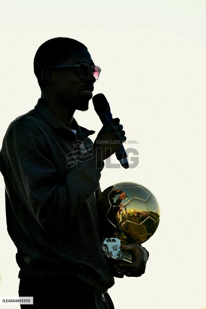 Ballon d Or winner Ousmane Dembele. FC