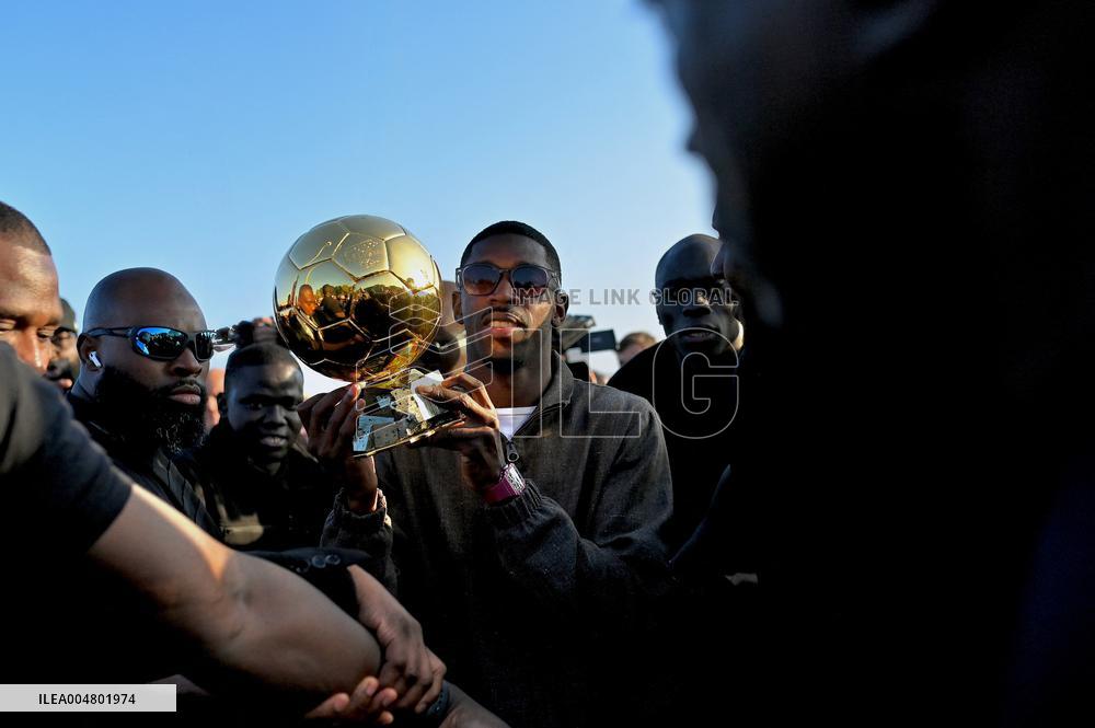 Ballon d Or winner Ousmane Dembele. FC