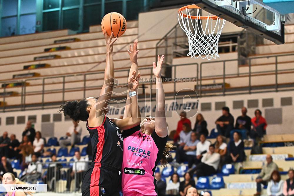 BASKET - Serie A1 Femminile - People Strategy Panthers Roseto vs Geas Sesto San Giovanni