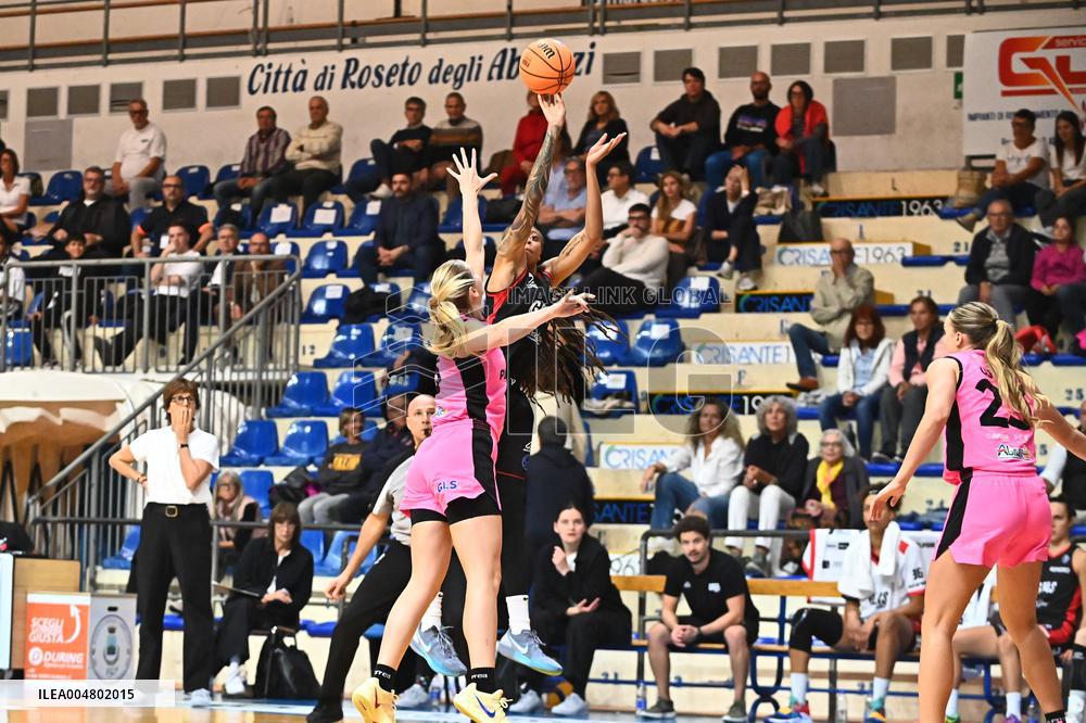 BASKET - Serie A1 Femminile - People Strategy Panthers Roseto vs Geas Sesto San Giovanni