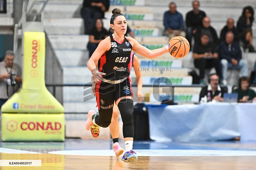 BASKET - Serie A1 Femminile - People Strategy Panthers Roseto vs Geas Sesto San Giovanni