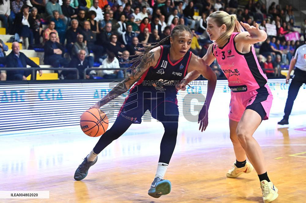 BASKET - Serie A1 Femminile - People Strategy Panthers Roseto vs Geas Sesto San Giovanni