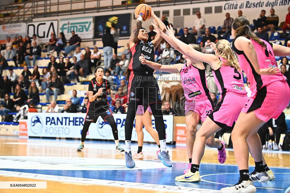 BASKET - Serie A1 Femminile - People Strategy Panthers Roseto vs Geas Sesto San Giovanni