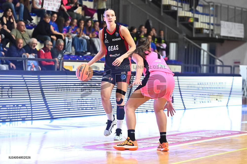 BASKET - Serie A1 Femminile - People Strategy Panthers Roseto vs Geas Sesto San Giovanni
