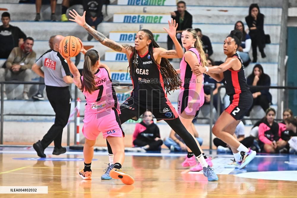 BASKET - Serie A1 Femminile - People Strategy Panthers Roseto vs Geas Sesto San Giovanni