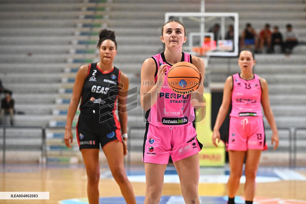 BASKET - Serie A1 Femminile - People Strategy Panthers Roseto vs Geas Sesto San Giovanni