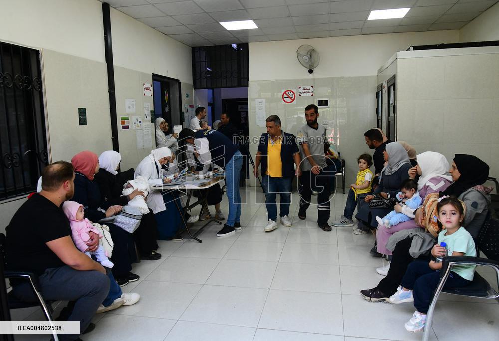 Measles Vaccine Campaign - Damascus
