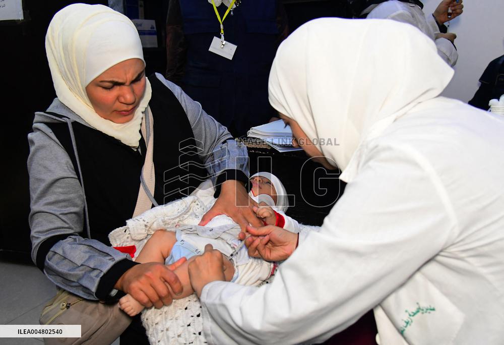 Measles Vaccine Campaign - Damascus