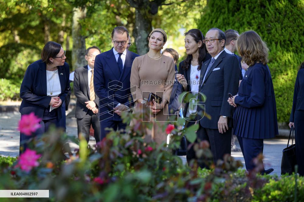 CROWN PRINCESS IN HIROSHIMA