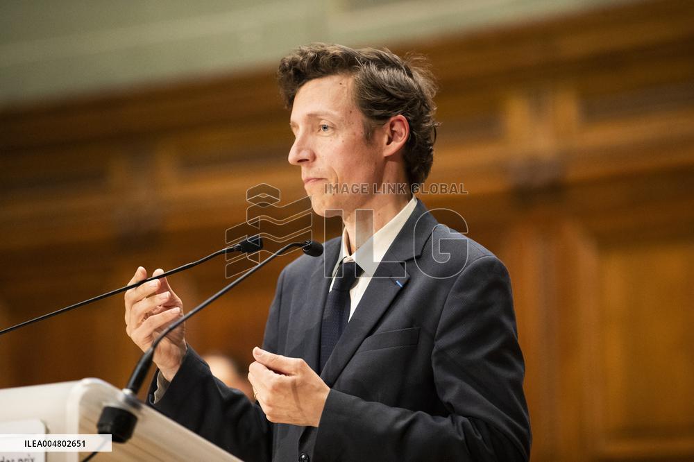 Edouard Geffray At No Harassment Awards - Paris