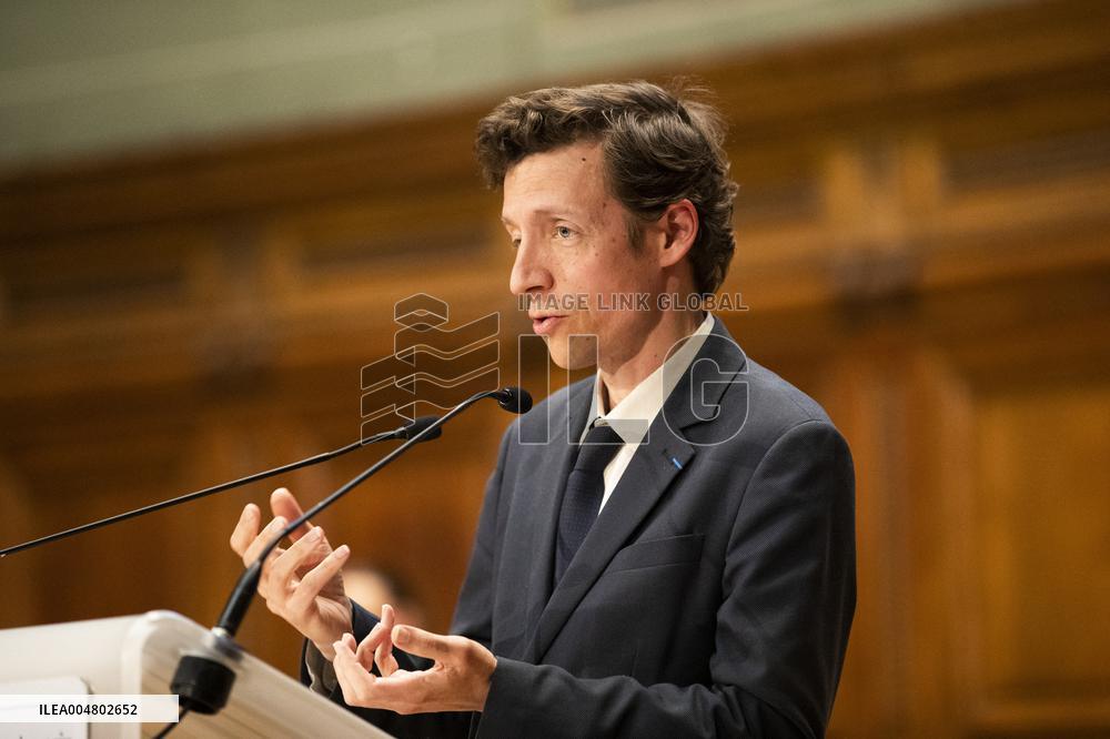 Edouard Geffray At No Harassment Awards - Paris