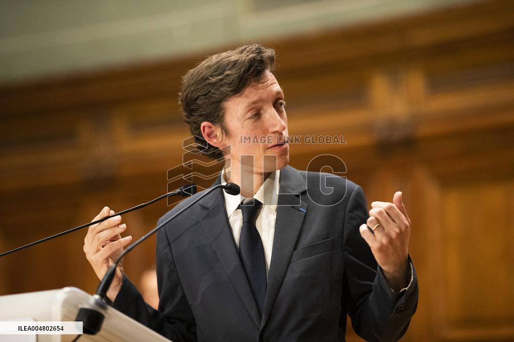 Edouard Geffray At No Harassment Awards - Paris