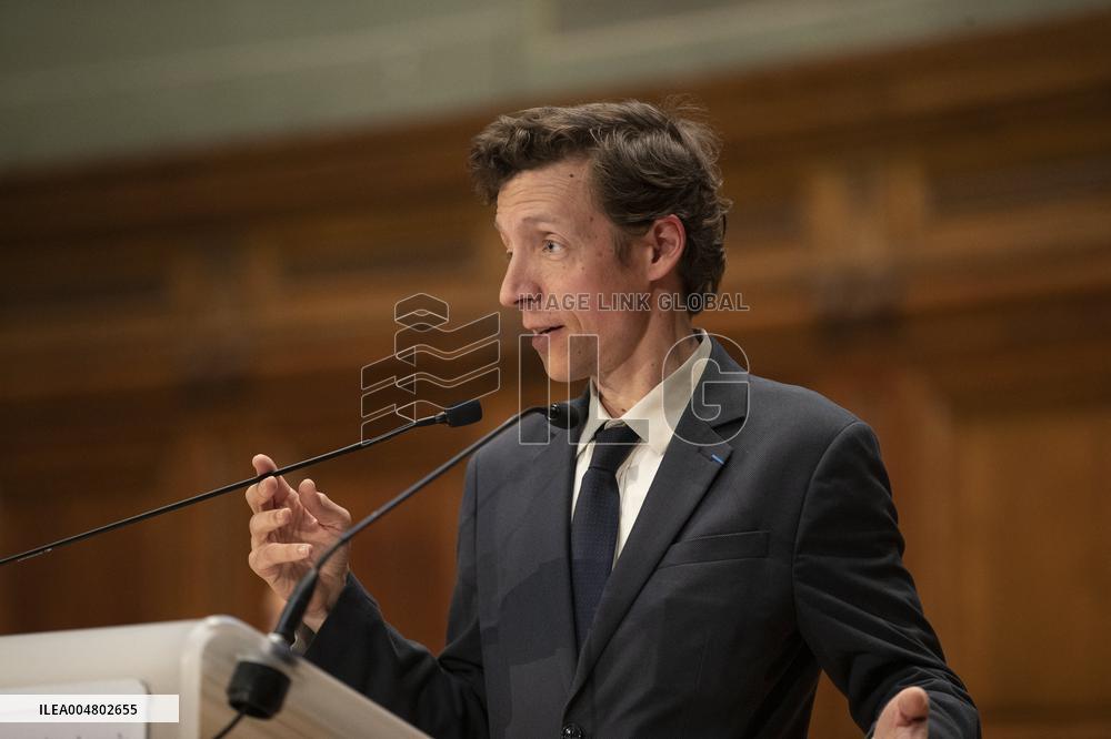 Edouard Geffray At No Harassment Awards - Paris