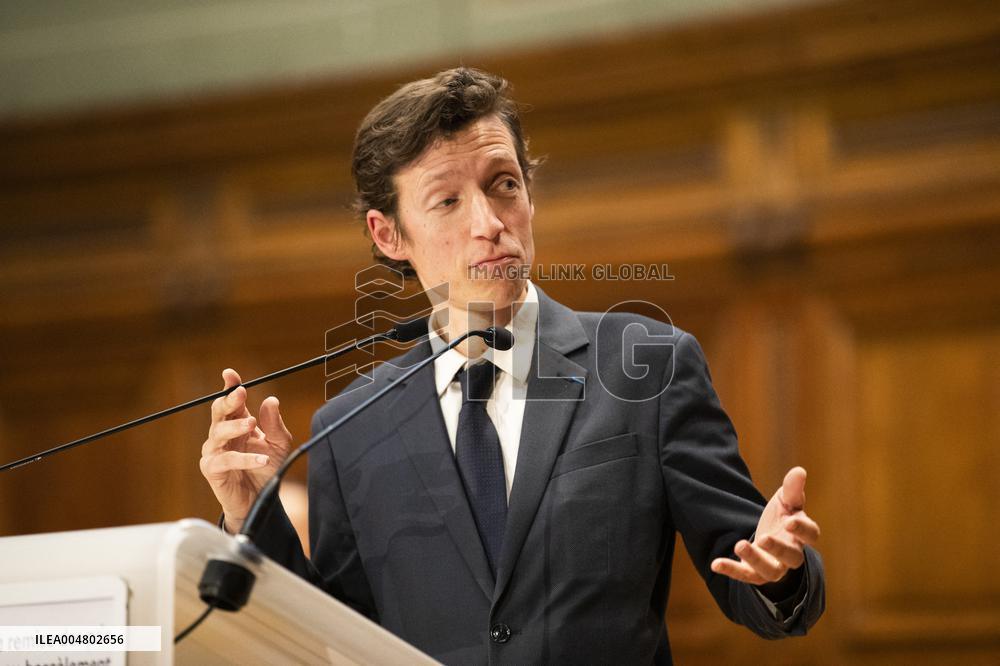 Edouard Geffray At No Harassment Awards - Paris