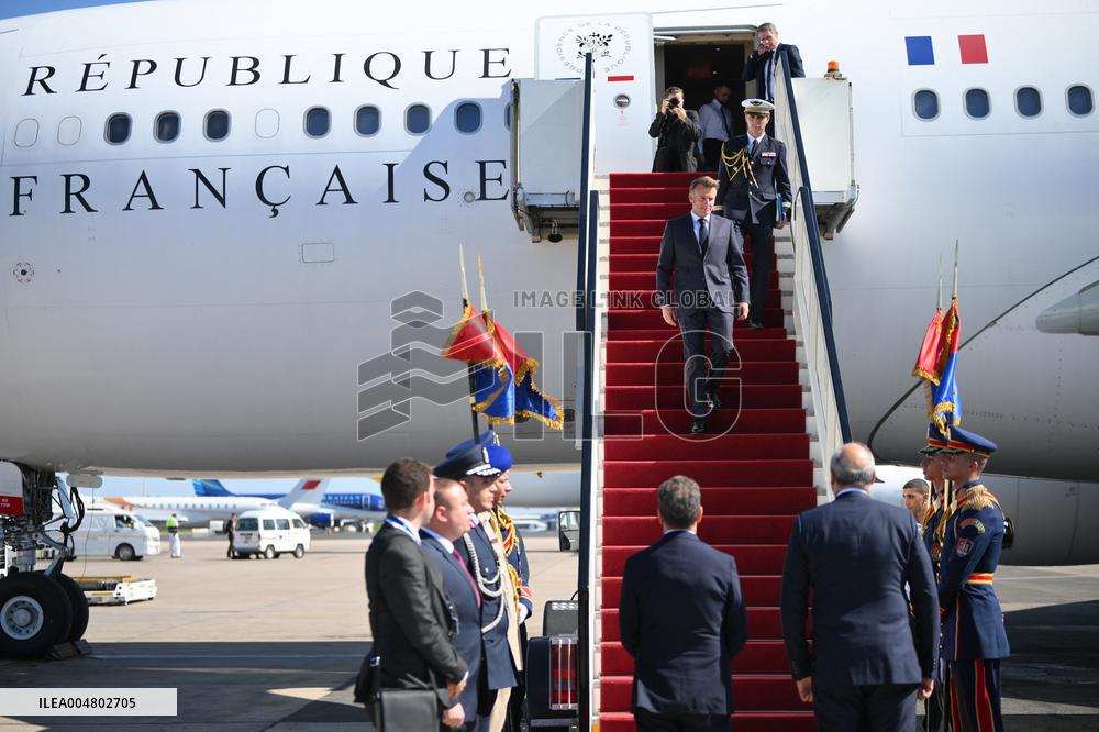 Macron in Sharm El Sheikh to Peace Summit - Egypt