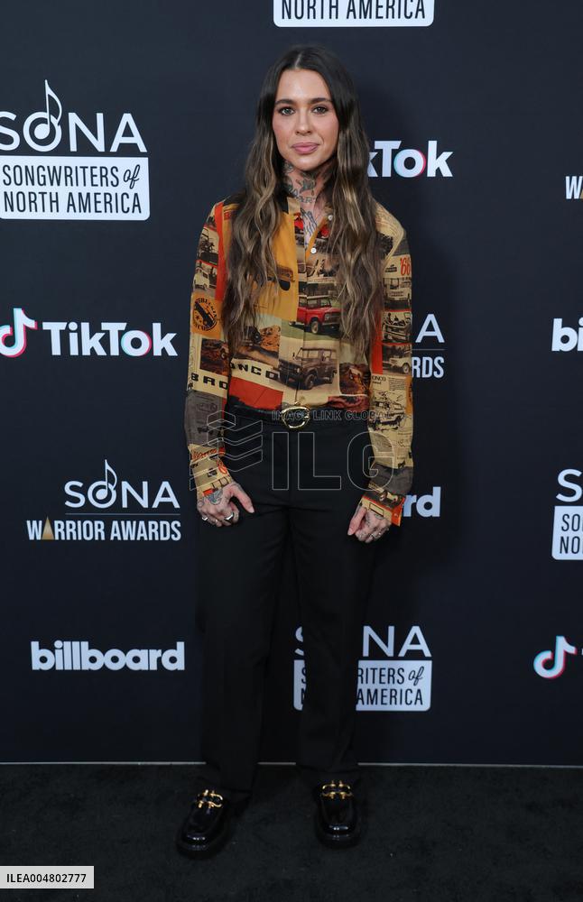 ongwriters Of North America (SONA) Warrior Awards