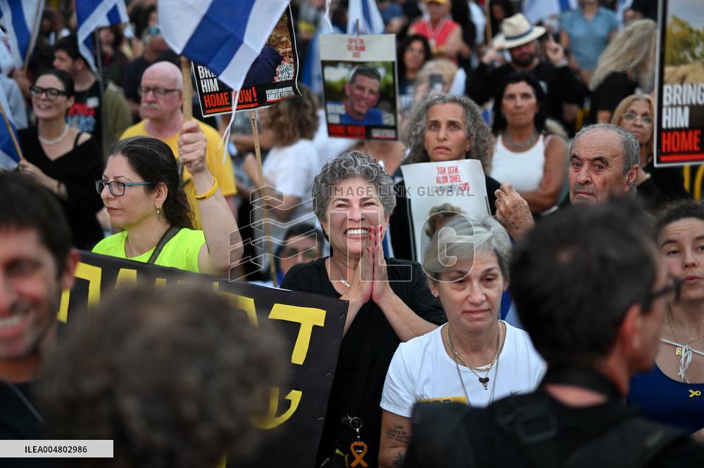 Hostage Release Celebration - Tel Aviv