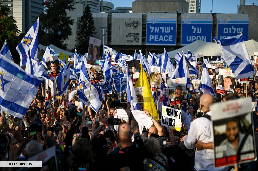 Hostage Release Celebration - Tel Aviv