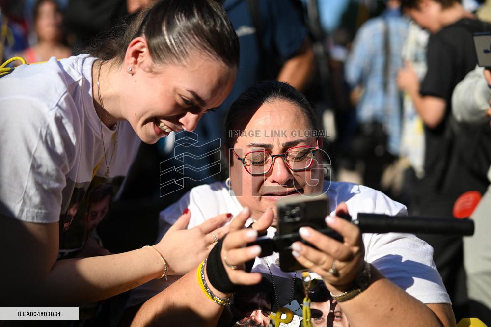 Hostage Release Celebration - Tel Aviv
