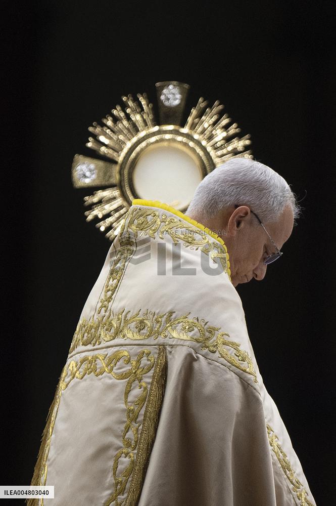 Pope Leo XIV Celebrates the Prayer Vigil and Rosary - Vatican