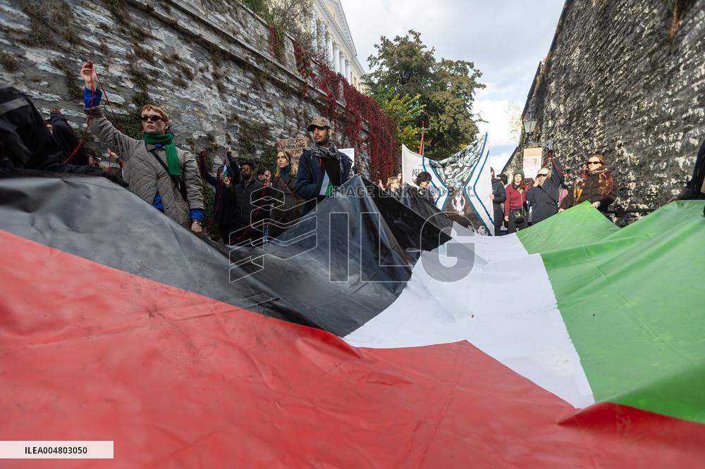 Rally in support of Palestine