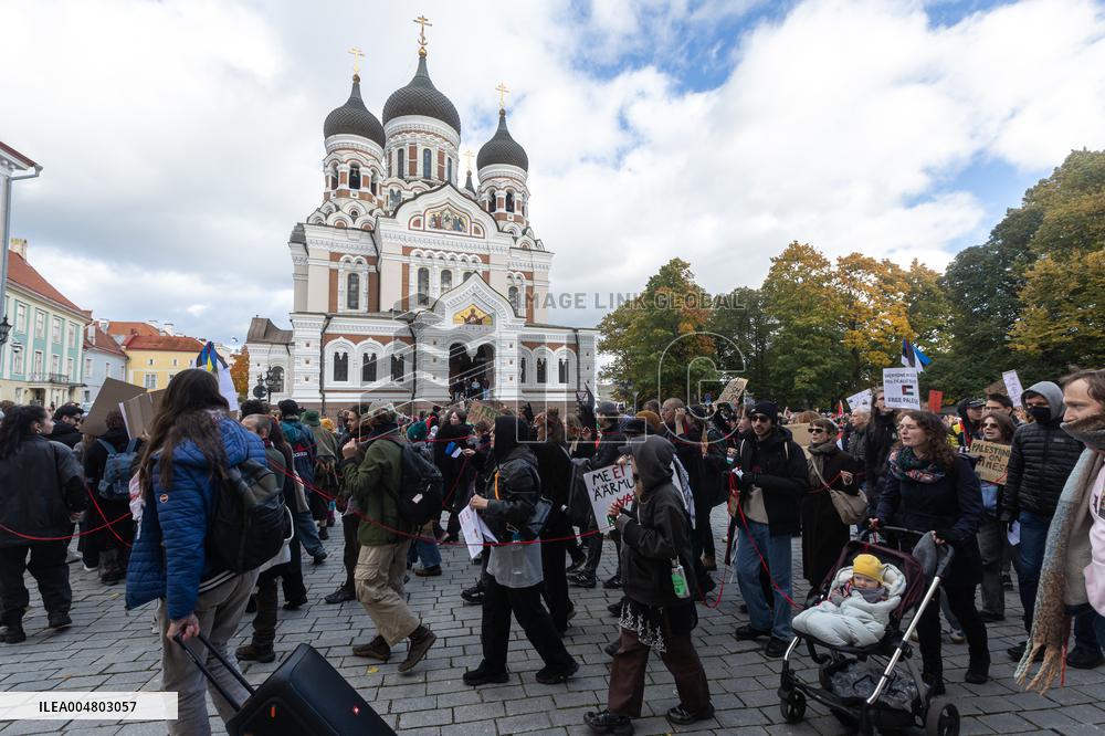 Rally in support of Palestine