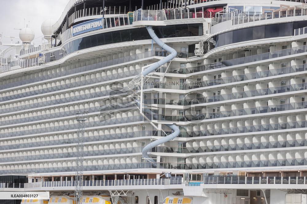 Cruise ship in Tallinn