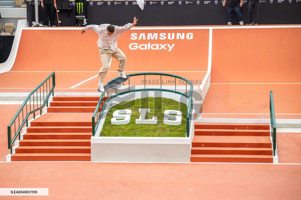 Vincent Milou Wins the Street League Skateboarding Competition - Paris