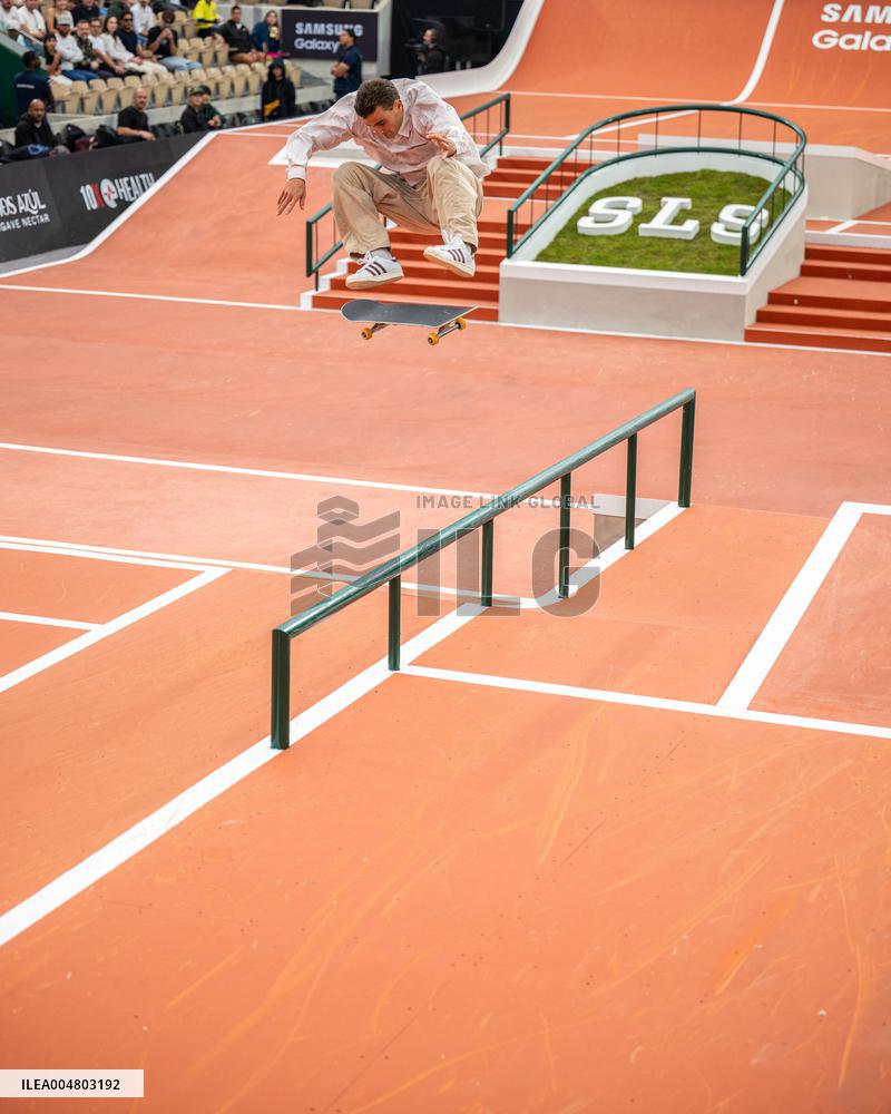 Vincent Milou Wins the Street League Skateboarding Competition - Paris