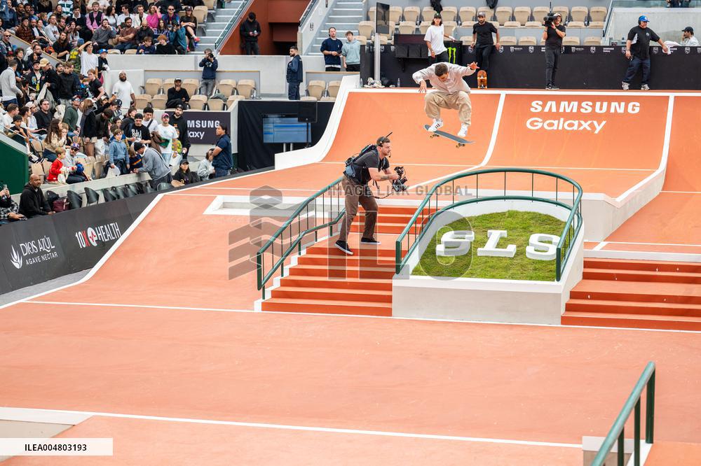 Vincent Milou Wins the Street League Skateboarding Competition - Paris