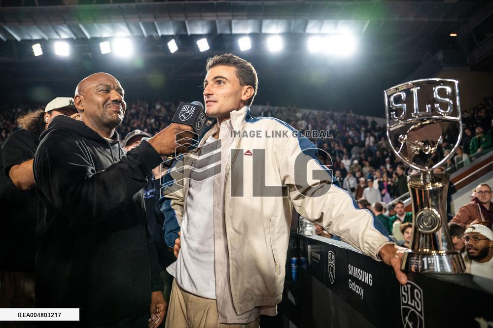 Vincent Milou Wins the Street League Skateboarding Competition - Paris
