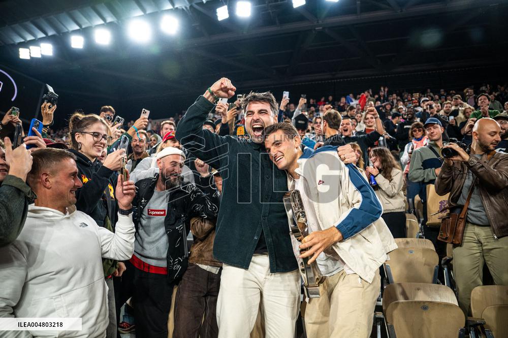 Vincent Milou Wins the Street League Skateboarding Competition - Paris