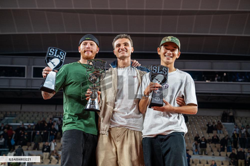 Vincent Milou Wins the Street League Skateboarding Competition - Paris