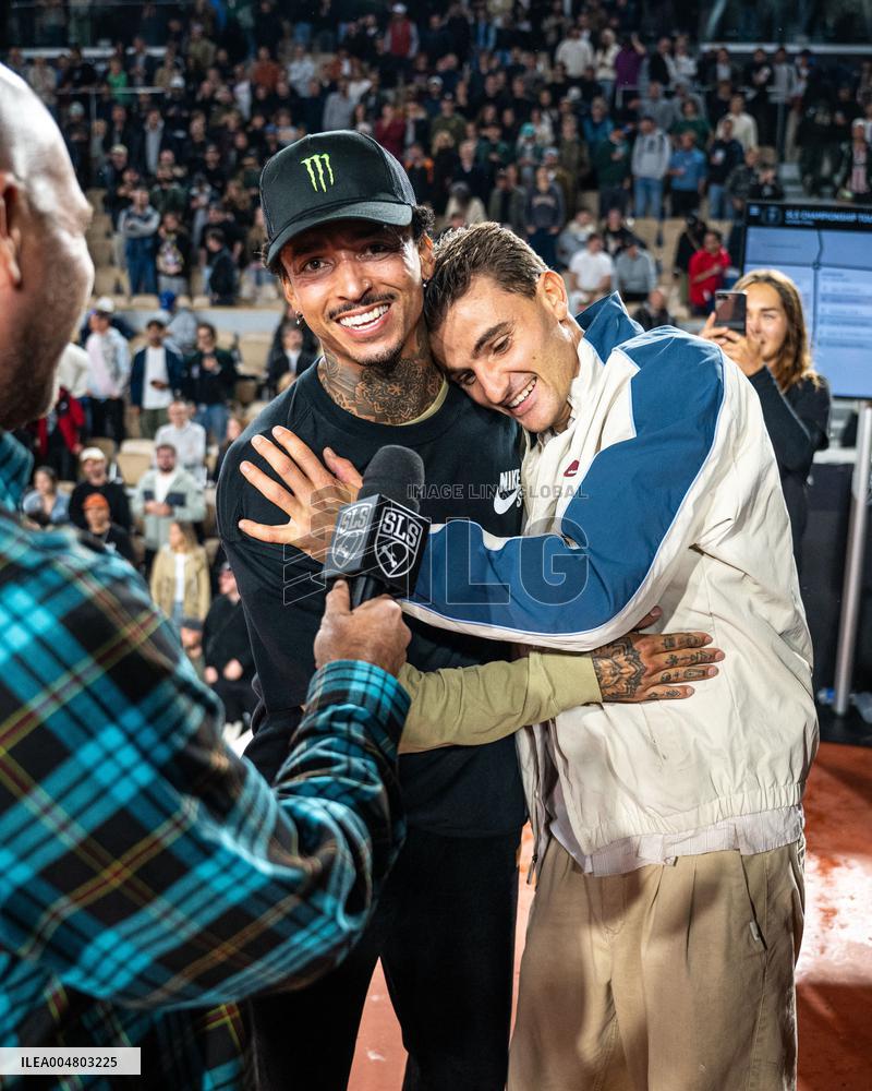 Vincent Milou Wins the Street League Skateboarding Competition - Paris