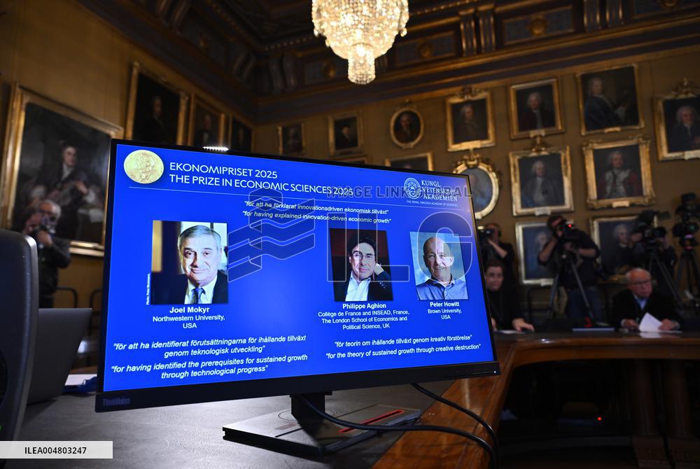 NOBEL PRIZE ECONOMICS 2025 ANNOUNCEMENT