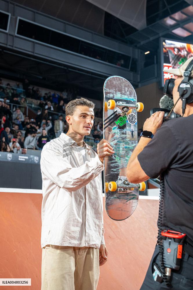 Vincent Milou Wins the Street League Skateboarding Competition - Paris