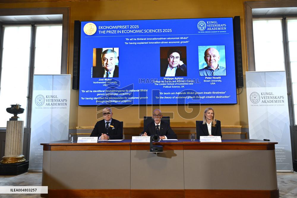 NOBEL PRIZE ECONOMICS 2025 ANNOUNCEMENT