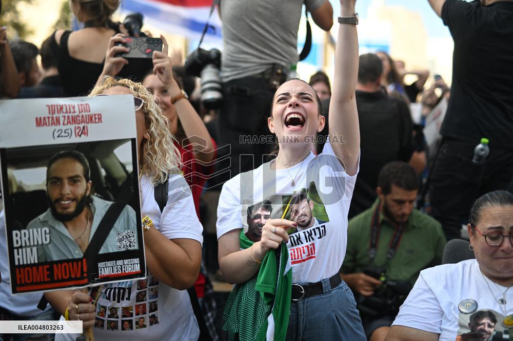 Hostage Release Celebration - Tel Aviv