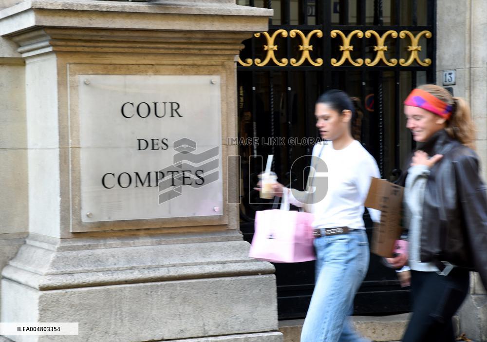 Cour Des Comptes Illustration - Paris