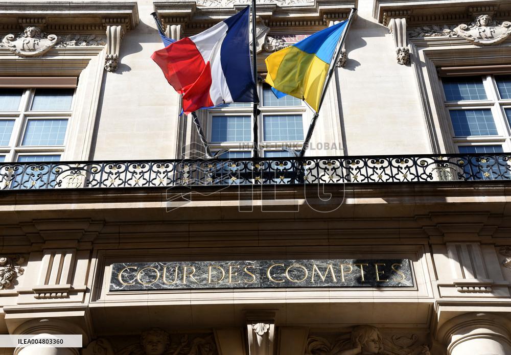Cour Des Comptes Illustration - Paris